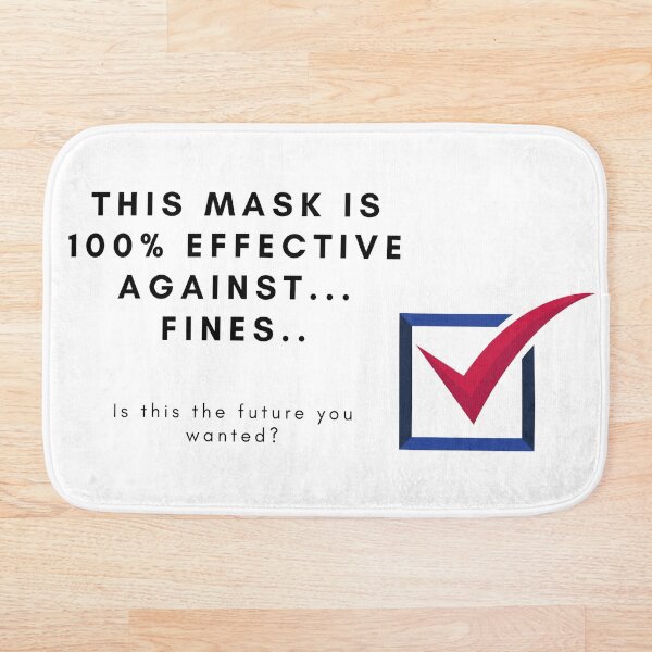 Item preview, This Mask Is 100% Effective designed and sold by LivEasy.