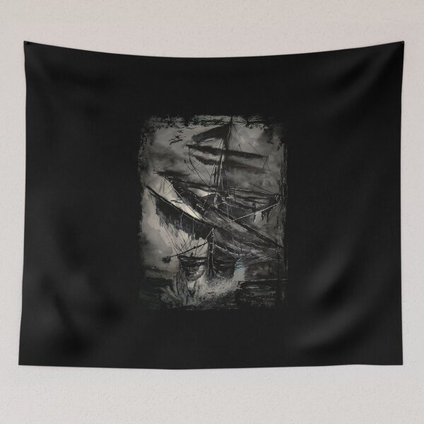 Item preview, pirate ship designed and sold by nemfisart.