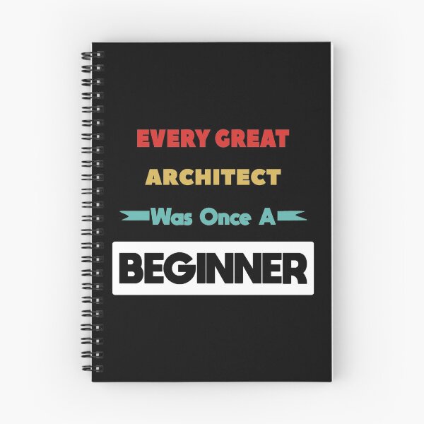 Item preview, Every Great ARCHITECT Was Once A Beginner designed and sold by anass002.