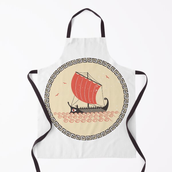 Item preview, Buque de guerra griego antiguo designed and sold by bubble-bulb.
