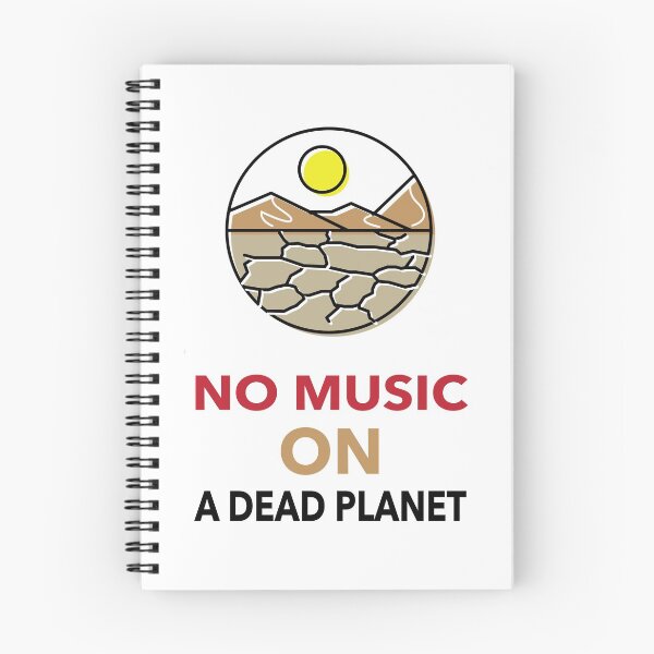 Item preview, No Music On A Dead Planet  designed and sold by cattiktoks1718.