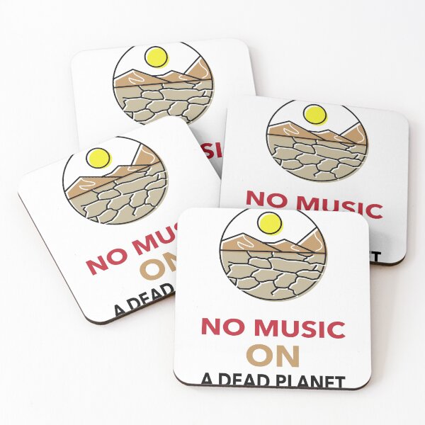 Item preview, No Music On A Dead Planet  designed and sold by cattiktoks1718.