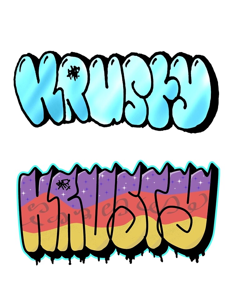 Graffiti classic style double throwies" Case & Skin for Sale KrustyTheWriter | Redbubble