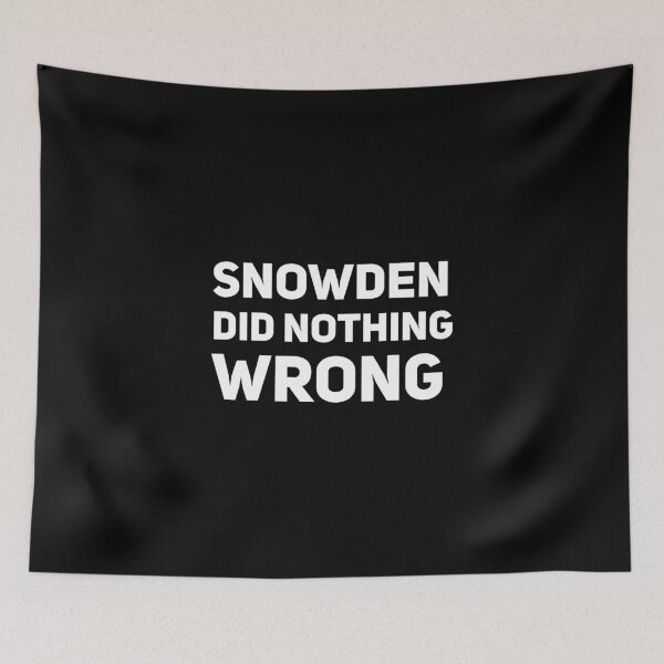 Item preview, Edward Snowden Did Nothing Wrong designed and sold by Joepseudo.