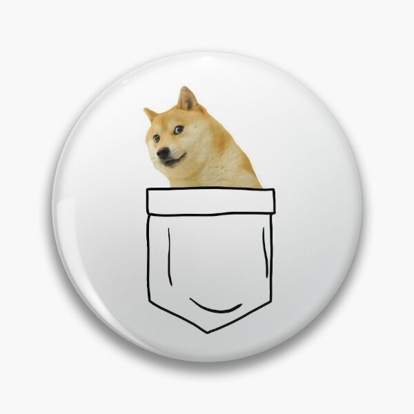 Item preview, dogecoin in a pocket designed and sold by O-M-G.