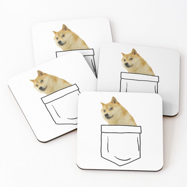 Item preview, dogecoin in a pocket designed and sold by O-M-G.