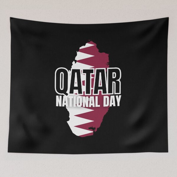 Item preview, QATAR NATIONAL DAY designed and sold by ThemeBros.