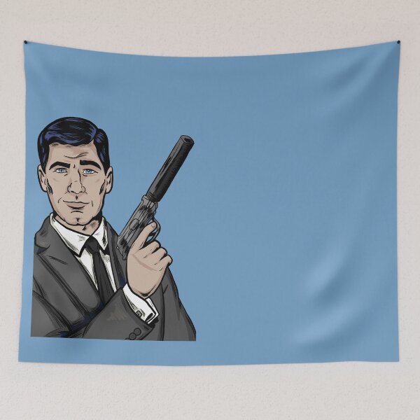 Item preview, Archer designed and sold by blacksnowcomics.
