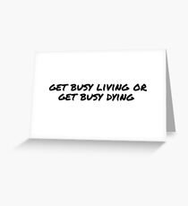 Motivational Inspirational Quotes Greeting Card