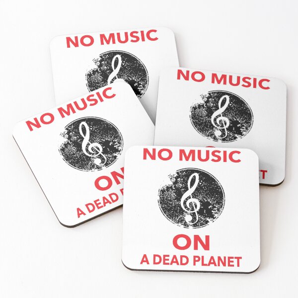 Item preview, No Music On A Dead Planet  designed and sold by cattiktoks1718.