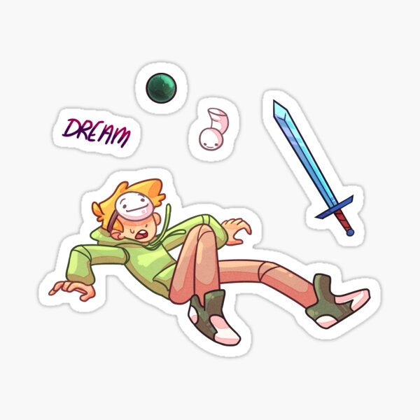 Dream Falling Sticker