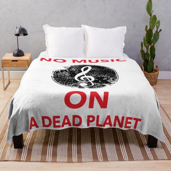 Item preview, No Music On A Dead Planet  designed and sold by cattiktoks1718.