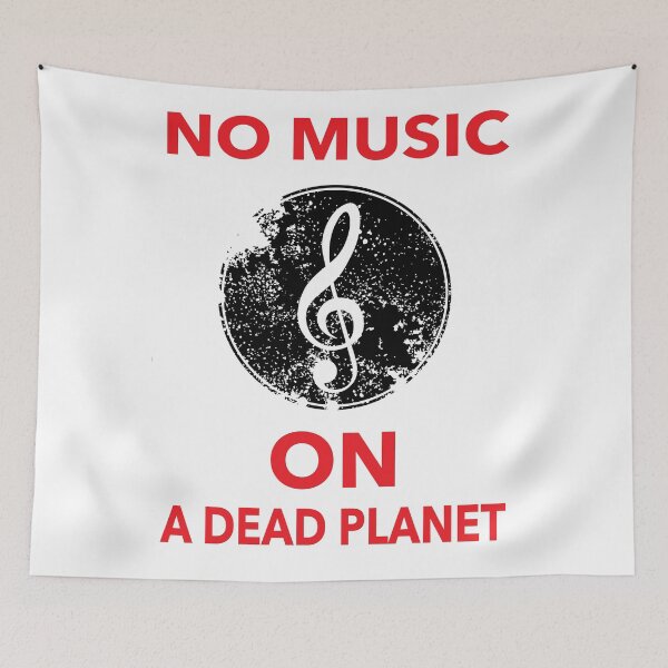 Item preview, No Music On A Dead Planet  designed and sold by cattiktoks1718.