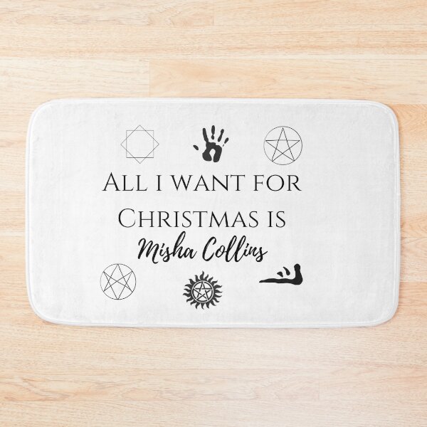 Item preview, all i want for Christmas is Misha Collins designed and sold by LannisterOnMars.