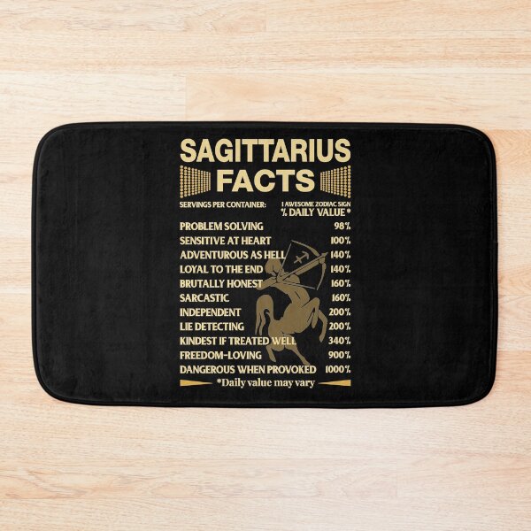 Item preview, Sagittarius Zodiac Sign Fact designed and sold by joykart.
