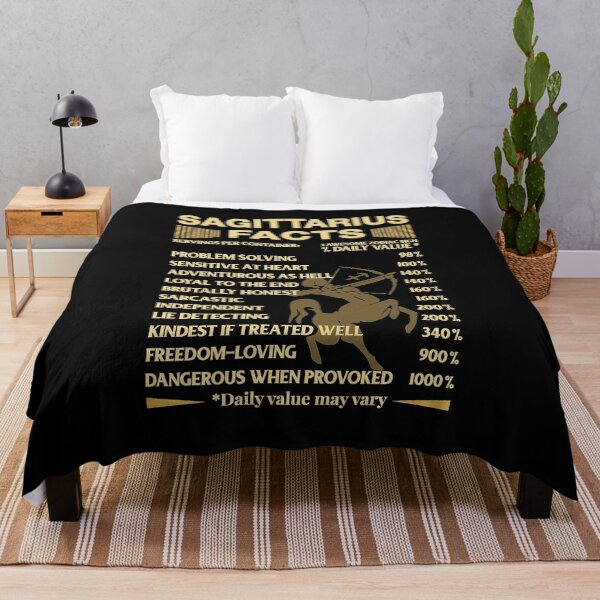 Item preview, Sagittarius Zodiac Sign Fact designed and sold by joykart.
