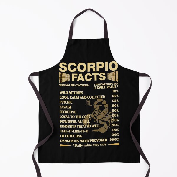 Item preview, Scorpio Zodiac Sign Fact designed and sold by joykart.