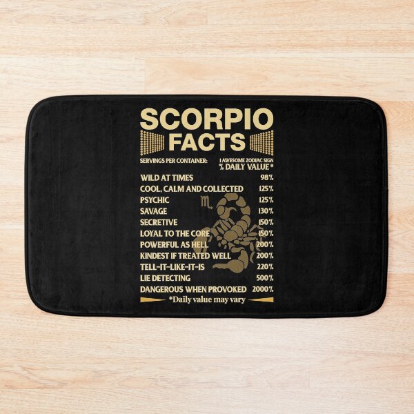 Item preview, Scorpio Zodiac Sign Fact designed and sold by joykart.