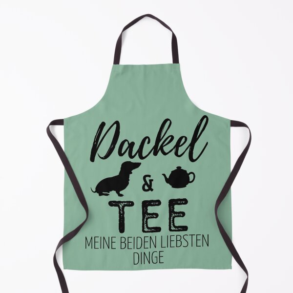 Item preview, Dachshund & Tea Print designed and sold by TheDachshund.