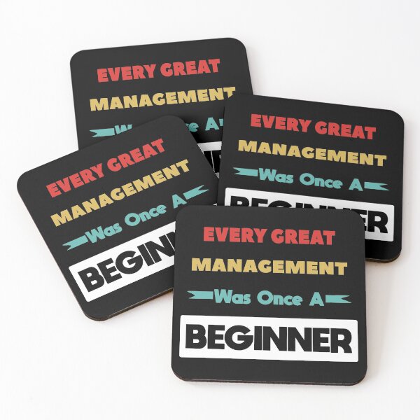 Item preview, Every Great MANAGEMENT Was Once A Beginner designed and sold by anass002.