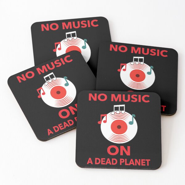 Item preview, No Music On A Dead Planet  designed and sold by cattiktoks1718.
