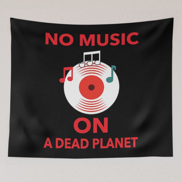 Item preview, No Music On A Dead Planet  designed and sold by cattiktoks1718.