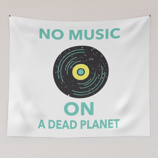 Item preview, No Music On A Dead Planet  designed and sold by cattiktoks1718.