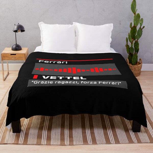 Item preview, GRAZIE RAGAZZI, FORZA FERRARI - VETTEL - TEAM RADIO designed and sold by andreanastasio.