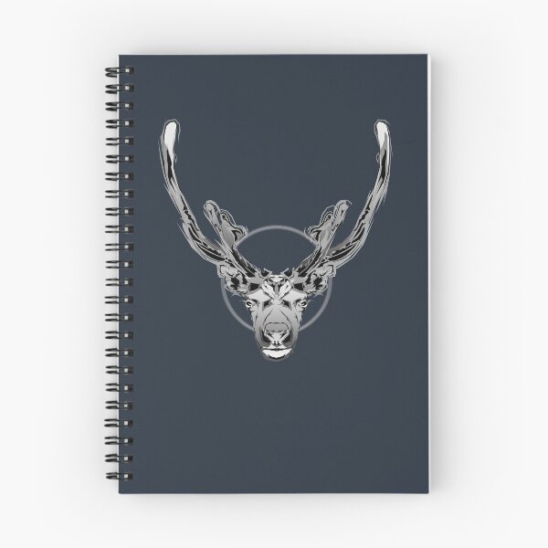 Item preview, Cometa el reno en blanco y negro designed and sold by THUDcreative.
