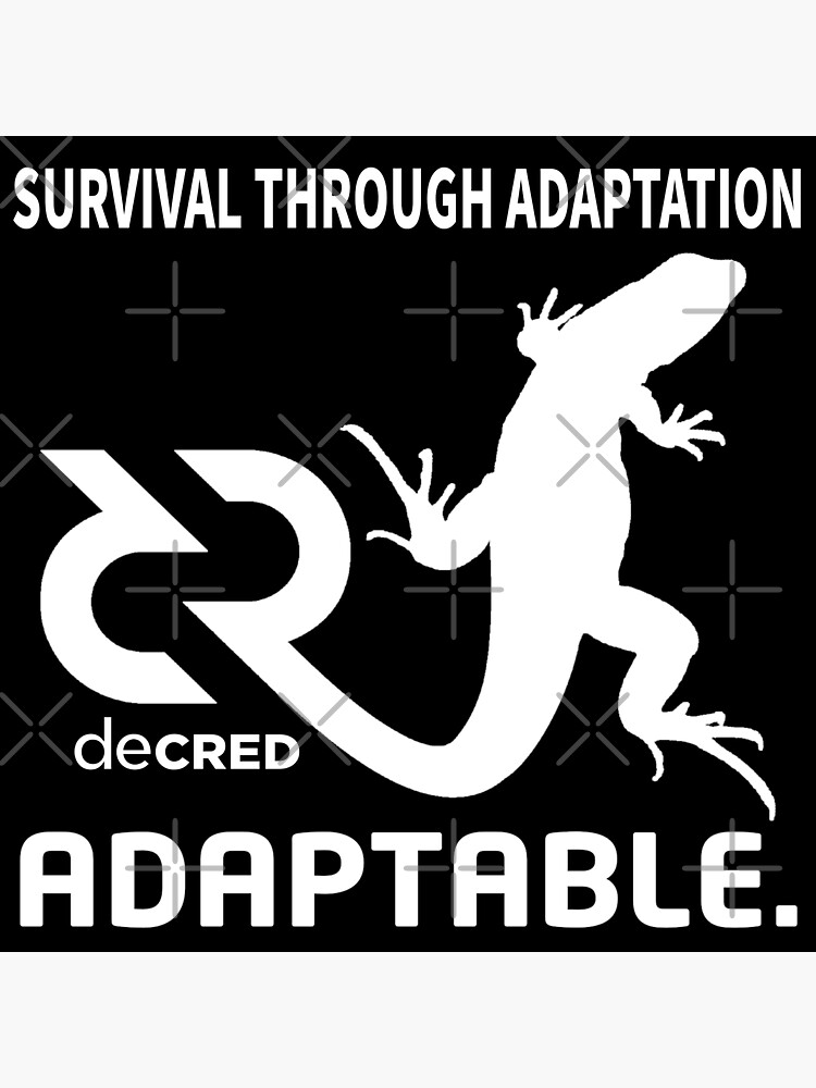 (sticker) Decred Adaptable © v3 (Design timestamped by https://timestamp.decred.org/) by OfficialCryptos
