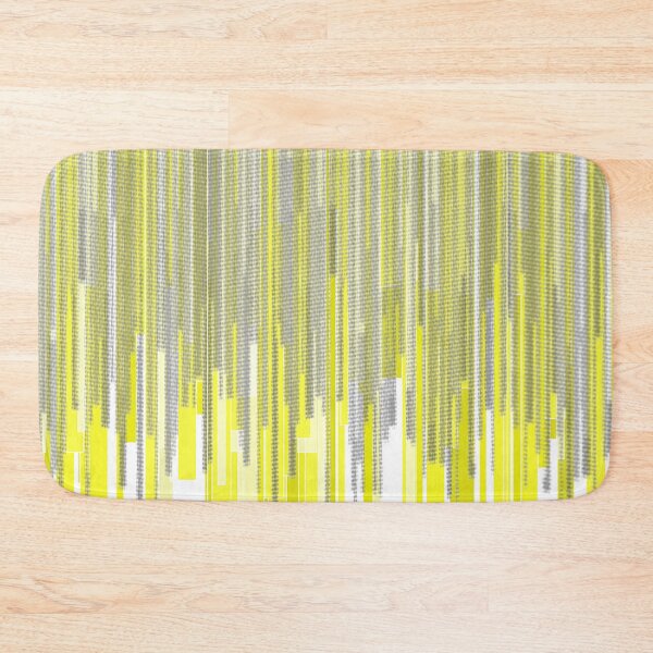 Item preview, Yellow and Grey Vertical Lines designed and sold by AMGImpressions.