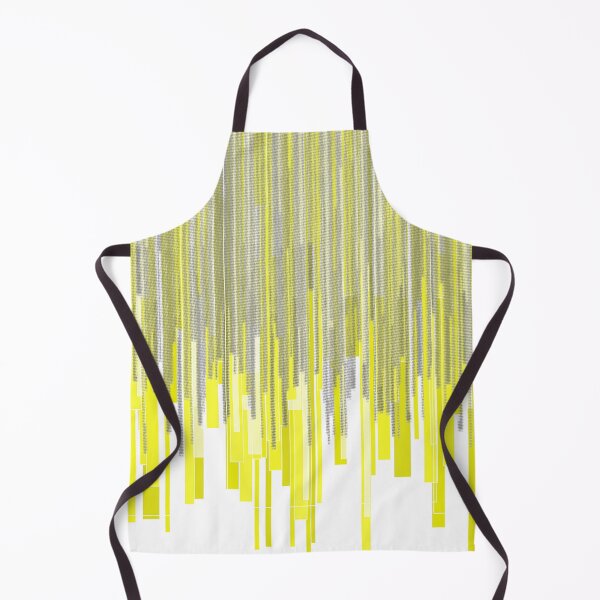 Item preview, Yellow and Grey Vertical Lines designed and sold by AMGImpressions.