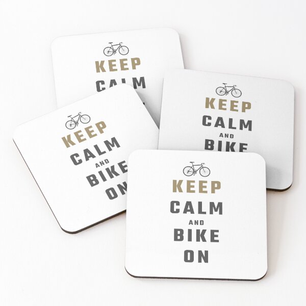 Item preview, KeeP Calm And Bike On designed and sold by Sutra-Lotus-Co.