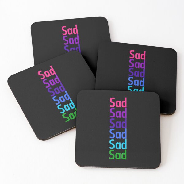 Item preview, Sad colorful design designed and sold by FallenOnee.