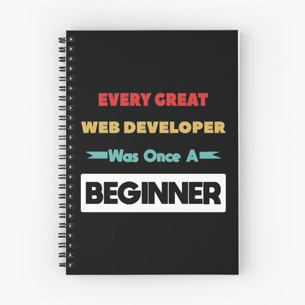 Item preview, Every Great WEB DEVELOPER Was Once A Beginner designed and sold by anass002.