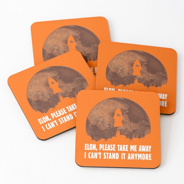 Item preview, Elon Please Take Me Away - I'd Go Occupy Mars themed Design for All Tired of This Worse Year - Gift for Astronomers, Teachers, Scientists, for Fans of Space Exploration, Rockets, Search for Alien Life designed and sold by WG-Factory.