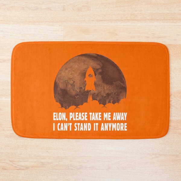 Item preview, Elon Please Take Me Away - I'd Go Occupy Mars themed Design for All Tired of This Worse Year - Gift for Astronomers, Teachers, Scientists, for Fans of Space Exploration, Rockets, Search for Alien Life designed and sold by WG-Factory.