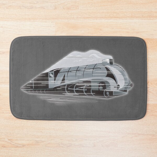 Item preview, Steam Train Gresley A4  LNER Locomotive Striking Railway Graphic designed and sold by UrTops.