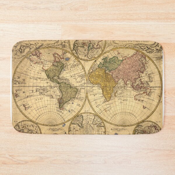 Item preview, Old world map  designed and sold by paulatschy.