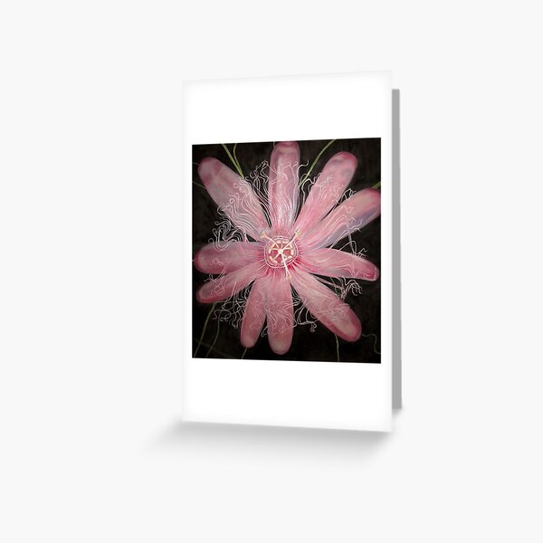 Passion Flower Greeting Card