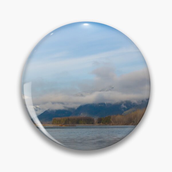 Item preview, Skeena River in British Columbia, Canada, on an early spring morning. designed and sold by SnapTPhotograph.