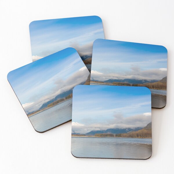 Item preview, Skeena River in British Columbia, Canada, on an early spring morning. designed and sold by SnapTPhotograph.