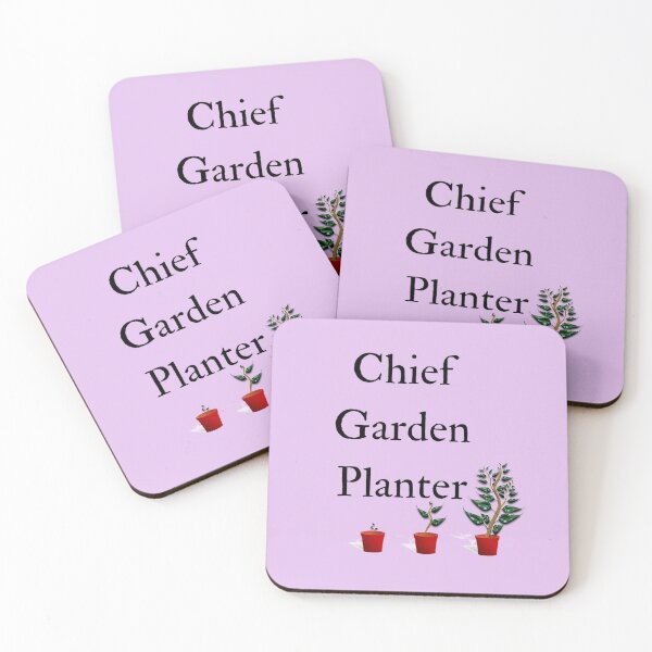 Item preview, Chief Garden Planter, Head Gardener, Funny Gardening, Greenhouse Kit designed and sold by HomeConscious.