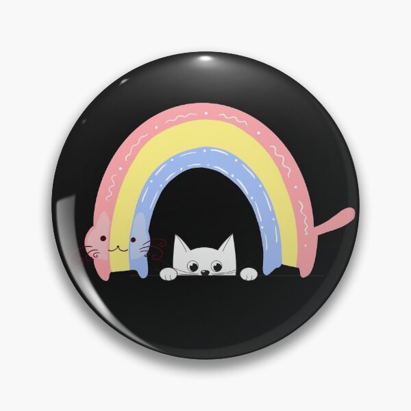 Item preview,  Rainbow Over The Cat designed and sold by Imakeyouhappy.