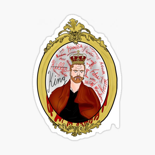 King Macbeth Sticker By Ashtonjohnstone Redbubble