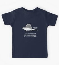 Ask Me About Paleontology Kids Tee