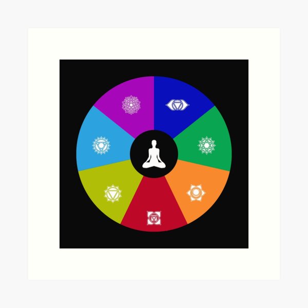 Item preview, Chakra meditation designed and sold by MDKawaii.