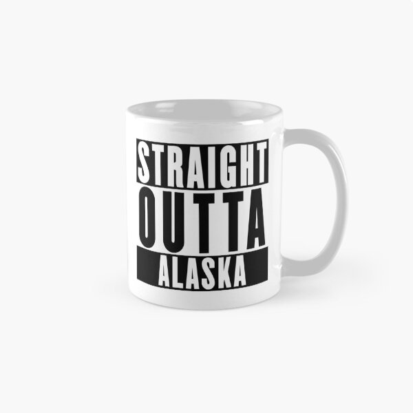 Item preview, Straight Outta Alaska designed and sold by RandomStuffShop.