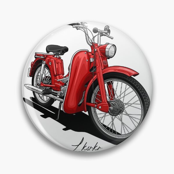 Artikelvorschau, Oldtimer Roter Roller - Artwork entworfen und verkauft von Lksrkr.