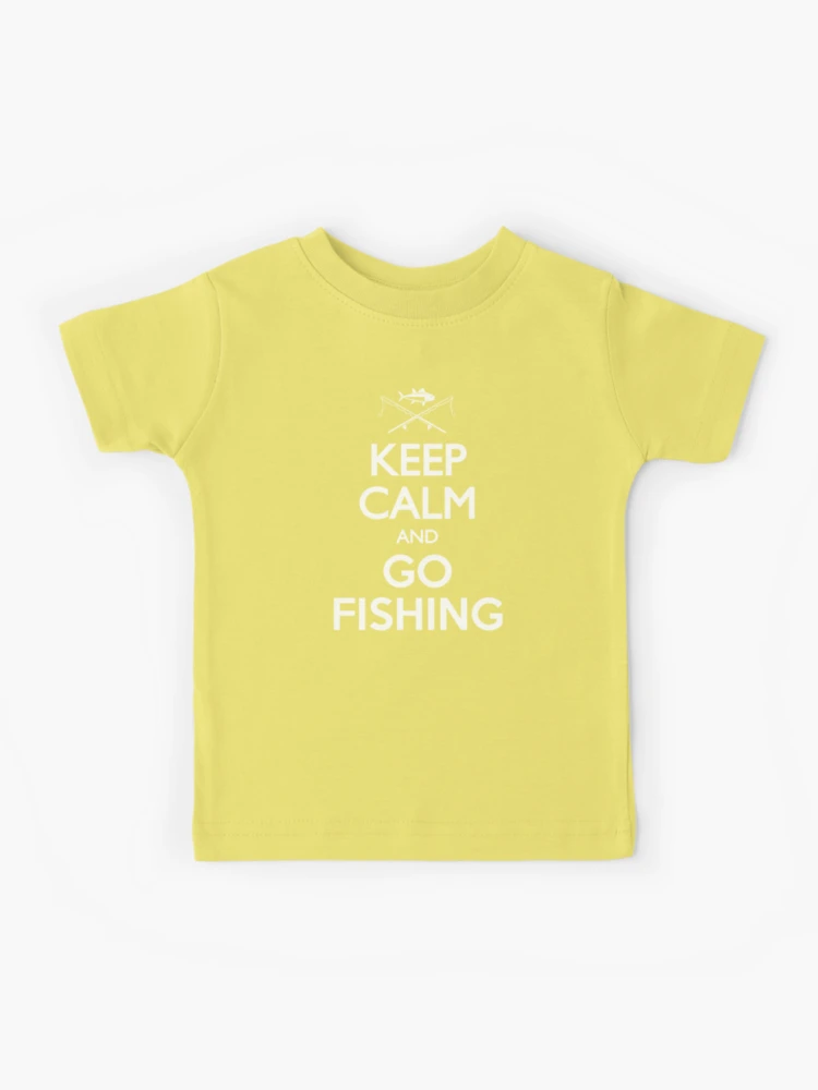Keep Calm And Go Fishing Womens T Shirt